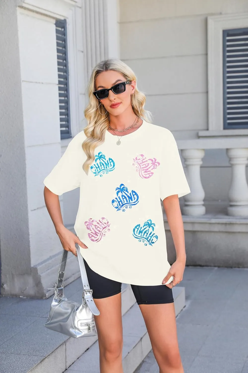 Womens Oversized Graphic Tshirt: Vintage Wildflower Shirt Boho Hiking T Shirt Nature Life Tee Summer Plant Tops