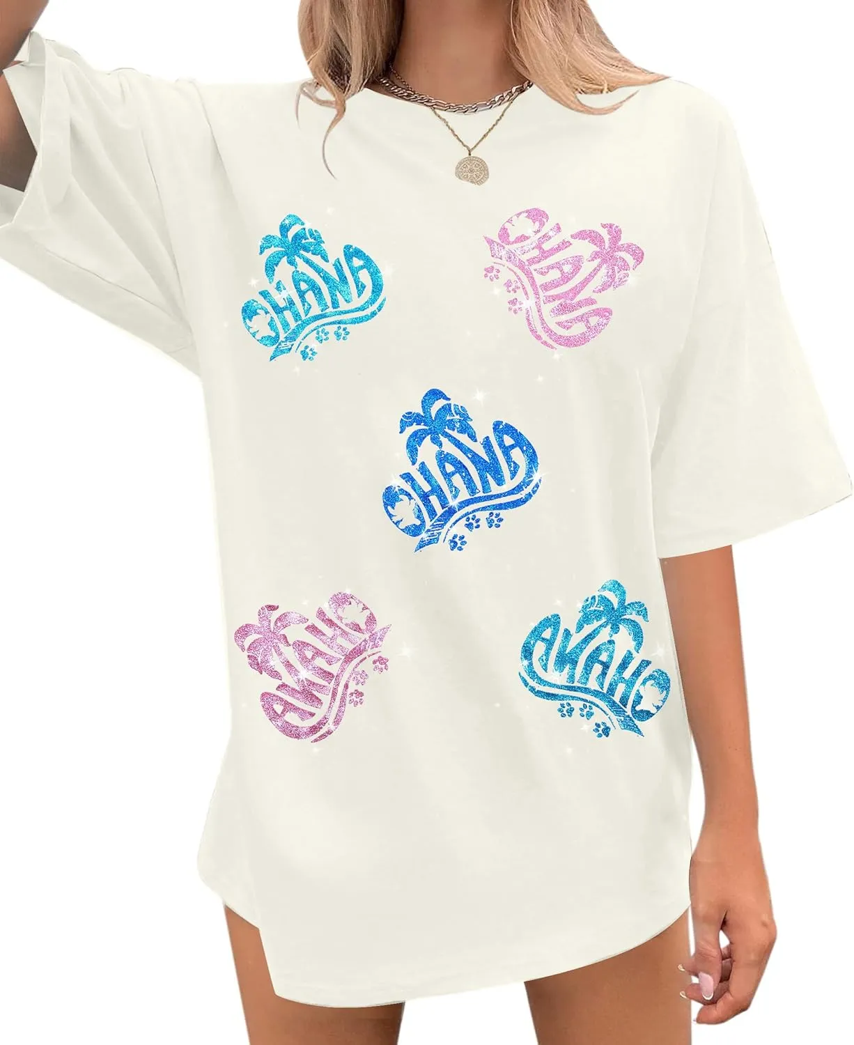 Womens Oversized Graphic Tshirt: Vintage Wildflower Shirt Boho Hiking T Shirt Nature Life Tee Summer Plant Tops