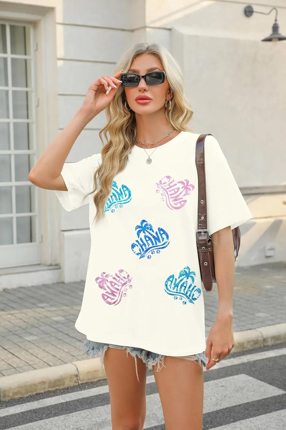 Womens Oversized Graphic Tshirt: Vintage Wildflower Shirt Boho Hiking T Shirt Nature Life Tee Summer Plant Tops