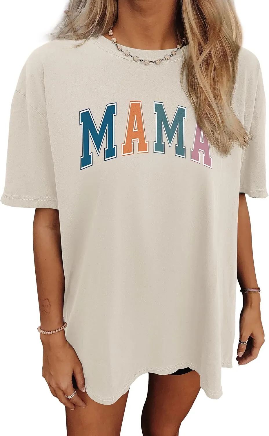 Women's Oversized T Shirts Graphic Tees Summer Short Sleeve Casual Loose Crewneck Basic Tunic Tops Trendy 2025