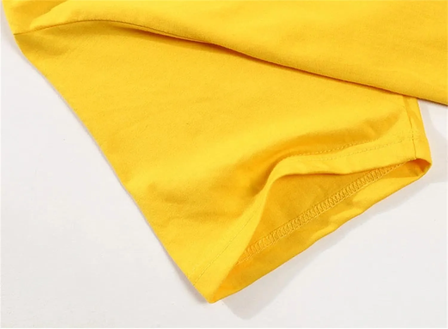 Women's Round Neck Cotton Short Sleeve Solid Color T-Shirt Casual Loose Everyday Tops