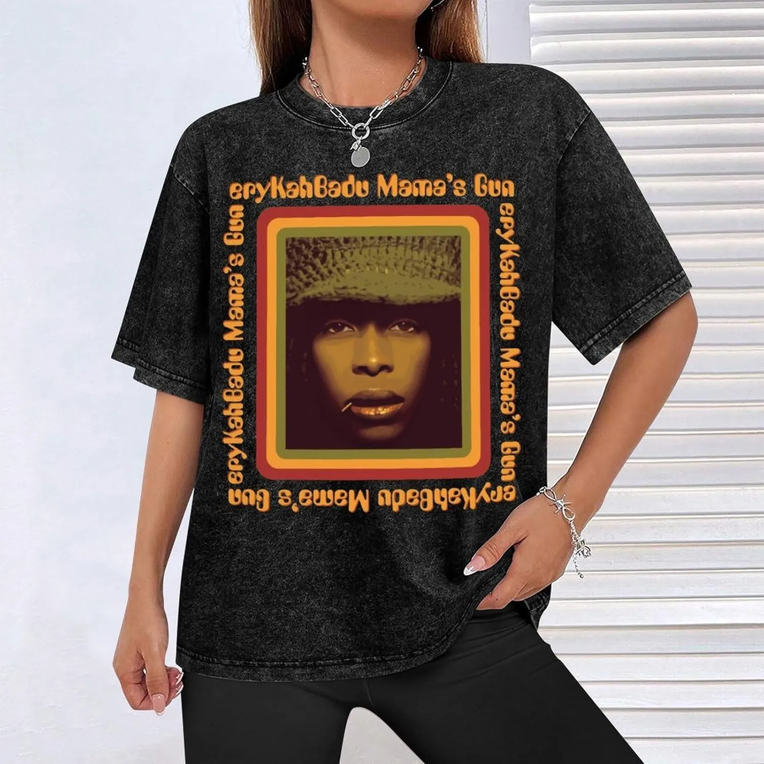 Women's Shirt,Music Short-Sleeved Washed Tshirt Cotton Round Neck T Shirt Oversize T-Shirt Novelty Shirts for Men Basic Tee