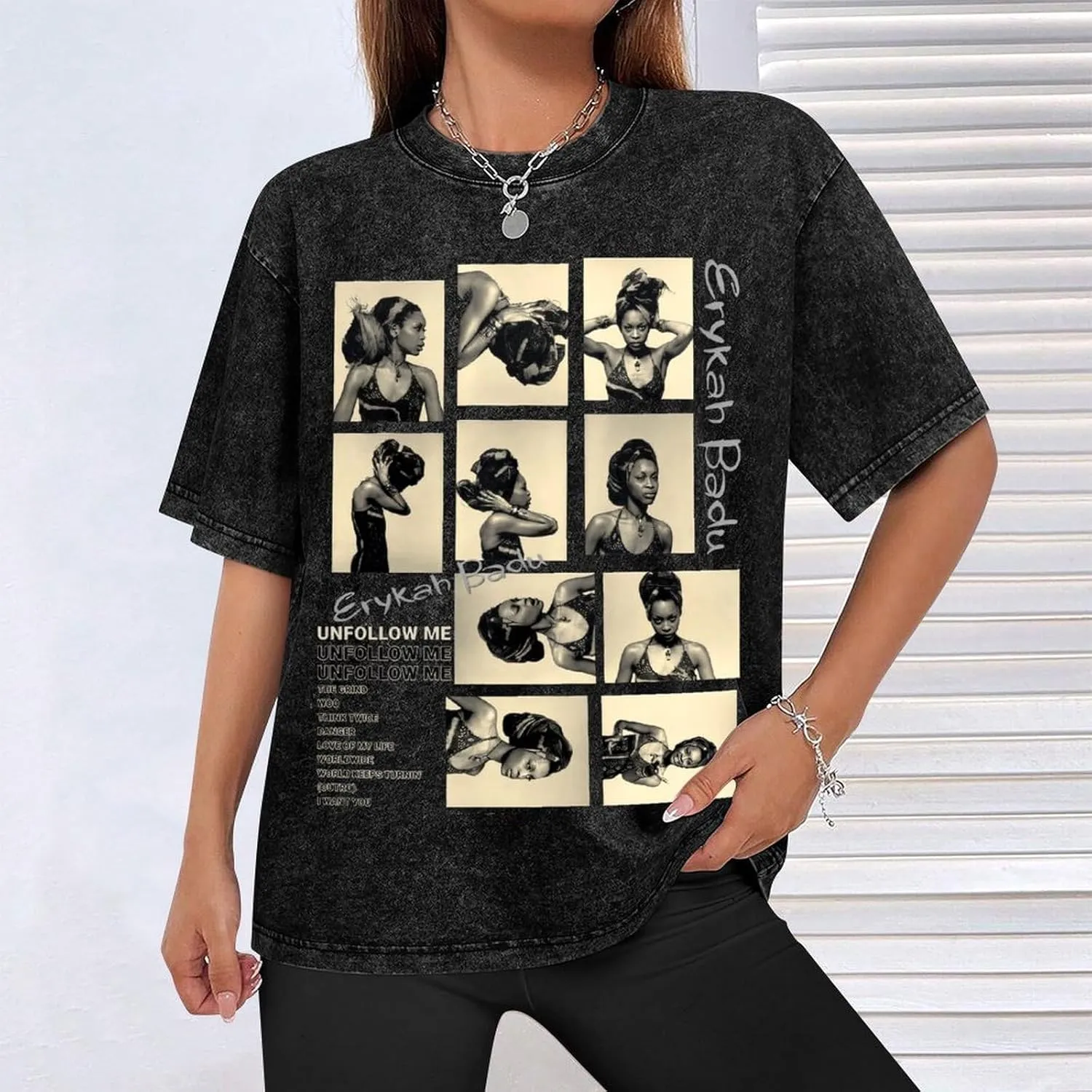 Women's Shirt,Music Short-Sleeved Washed Tshirt Cotton Round Neck T Shirt Oversize T-Shirt Novelty Shirts for Men Basic Tee
