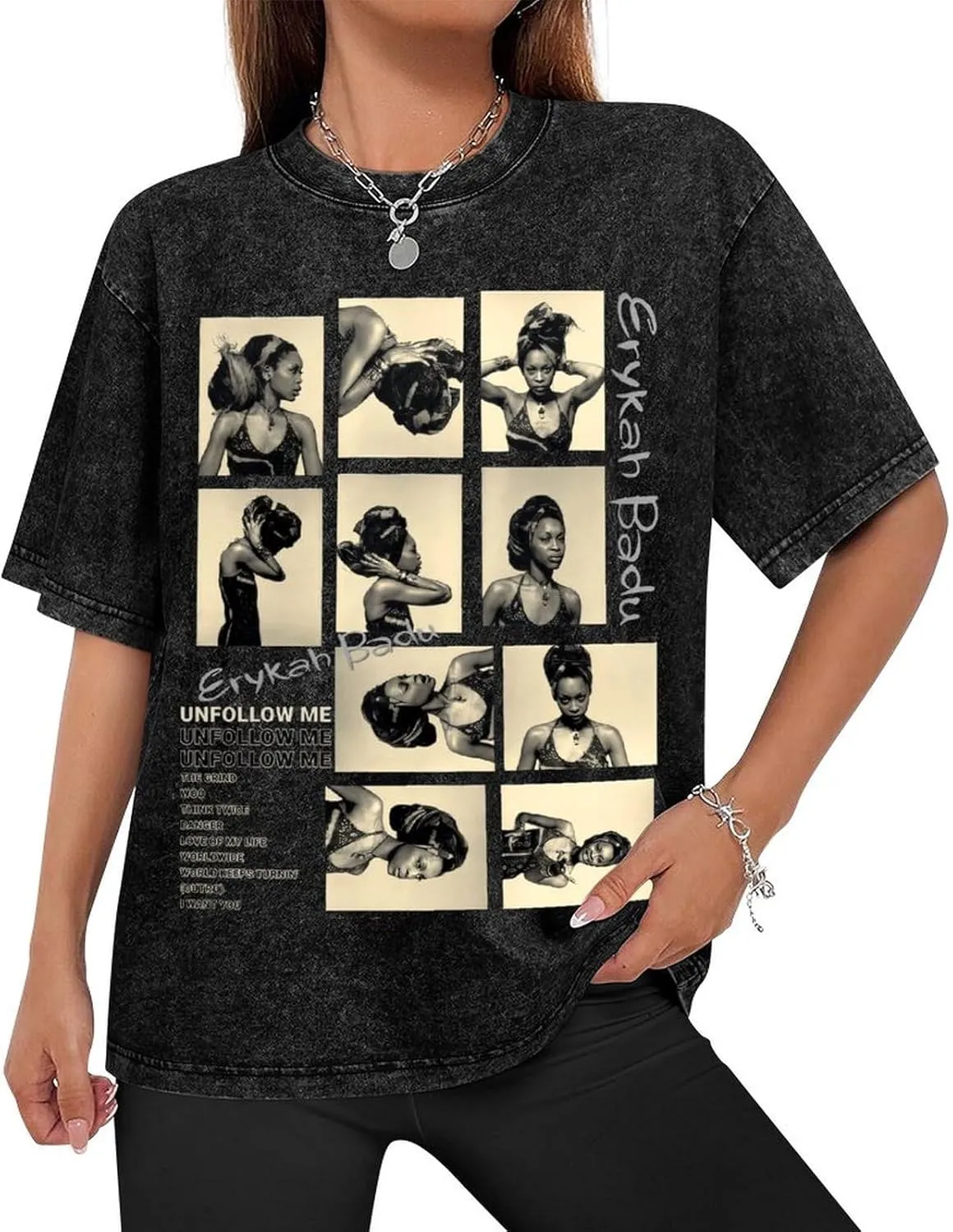 Women's Shirt,Music Short-Sleeved Washed Tshirt Cotton Round Neck T Shirt Oversize T-Shirt Novelty Shirts for Men Basic Tee