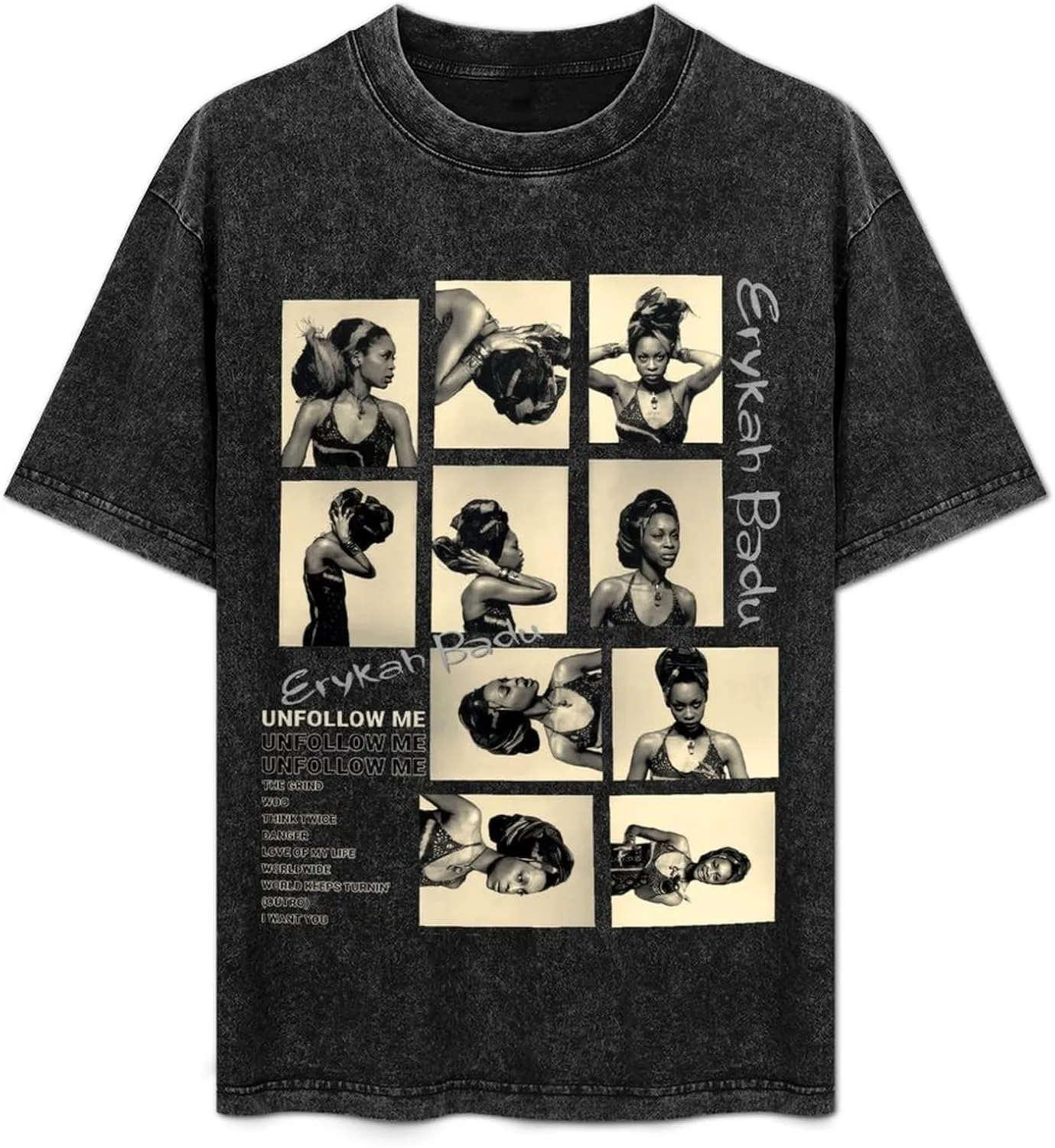 Women's Shirt,Music Short-Sleeved Washed Tshirt Cotton Round Neck T Shirt Oversize T-Shirt Novelty Shirts for Men Basic Tee