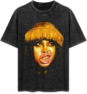 Women's Shirt,Music Short-Sleeved Washed Tshirt Cotton Round Neck T Shirt Oversize T-Shirt Novelty Shirts for Men Basic Tee