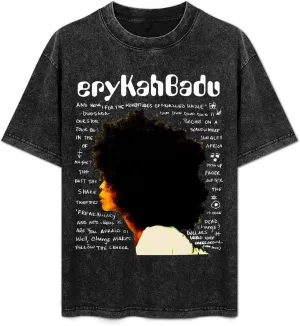 Women's Shirt,Music Short-Sleeved Washed Tshirt Cotton Round Neck T Shirt Oversize T-Shirt Novelty Shirts for Men Basic Tee