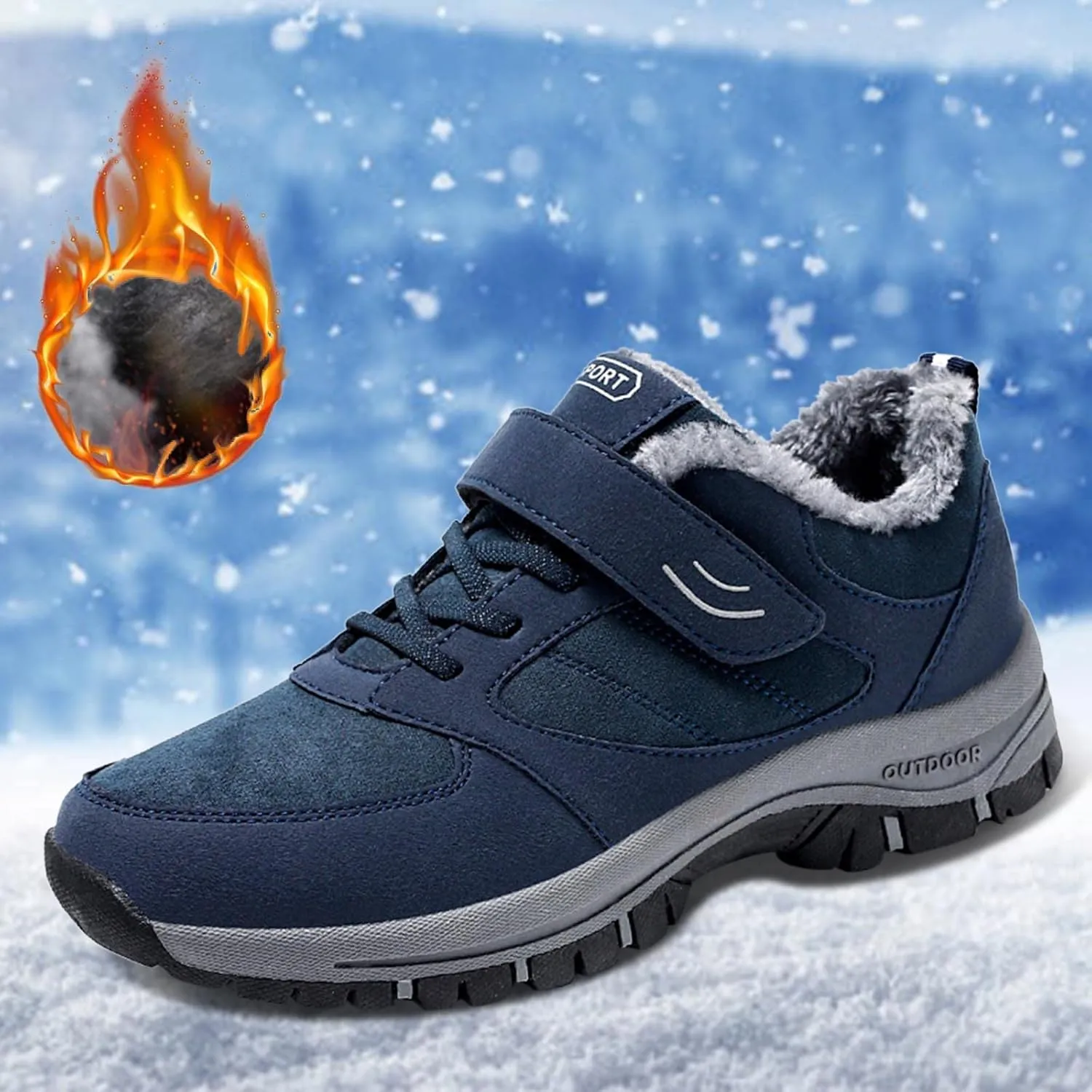 Womens Wide Snow Boots Waterproof Insulated Winter Work Boots for Women Waterproof Snow Non Slip Wide Width Winter Boots for Women Plus Size Snow Boots Waterproof Botas De Nieve