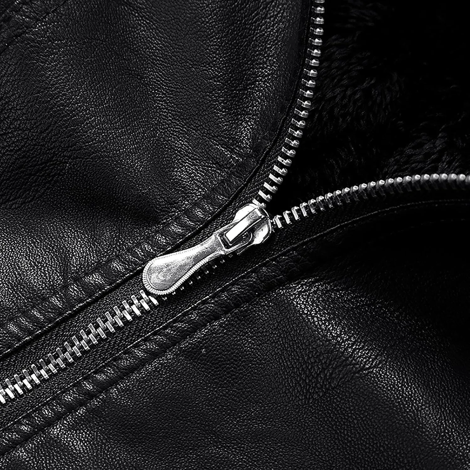 yardsong Faux Leather Hooded Jackets for Women Fashion Motorcycle Coats Casual Slim Fit Zip Up Outwear with Zipper Pockets