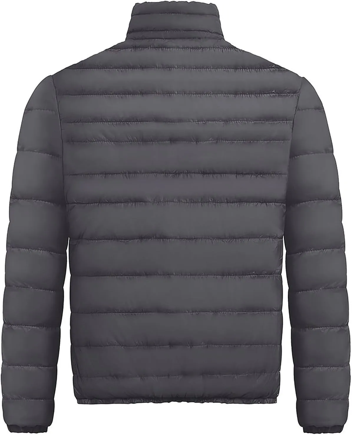 Ymosrh Men's Down Jacket Winter Lightweight Puffer Jacket Warm Insulated Windproof Quilted Coat Jacket, M-2XL